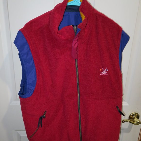 Helly Hansen Jersey Waistcoast Reversible Sailing Vest Blue NWT Large - Picture 6 of 9
